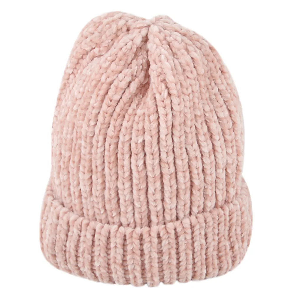 Toddler Girls&ampBoys Baby Winter Solid Crochet Knit Hat Beanie Hairball Cap | Детская одежда и обувь