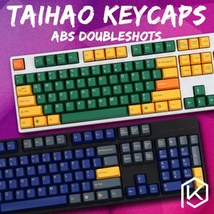 Taihao abs двойные колпачки для клавиатуры diy игровая механическая клавиатура цвет Топ пистолета dz гидро биохимическое излучение