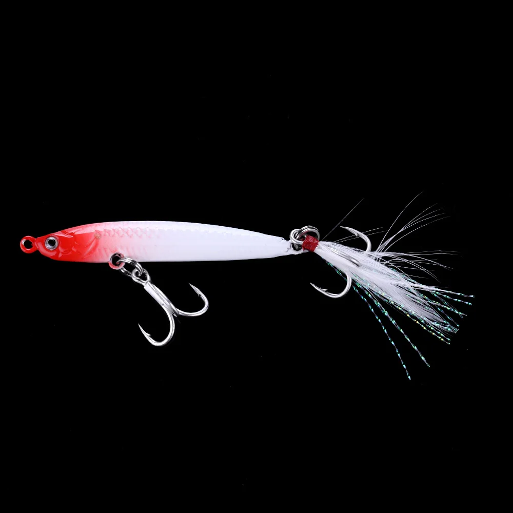 6 шт. джиг наживка для джиггинга металлическая приманка рыбалки блестящие