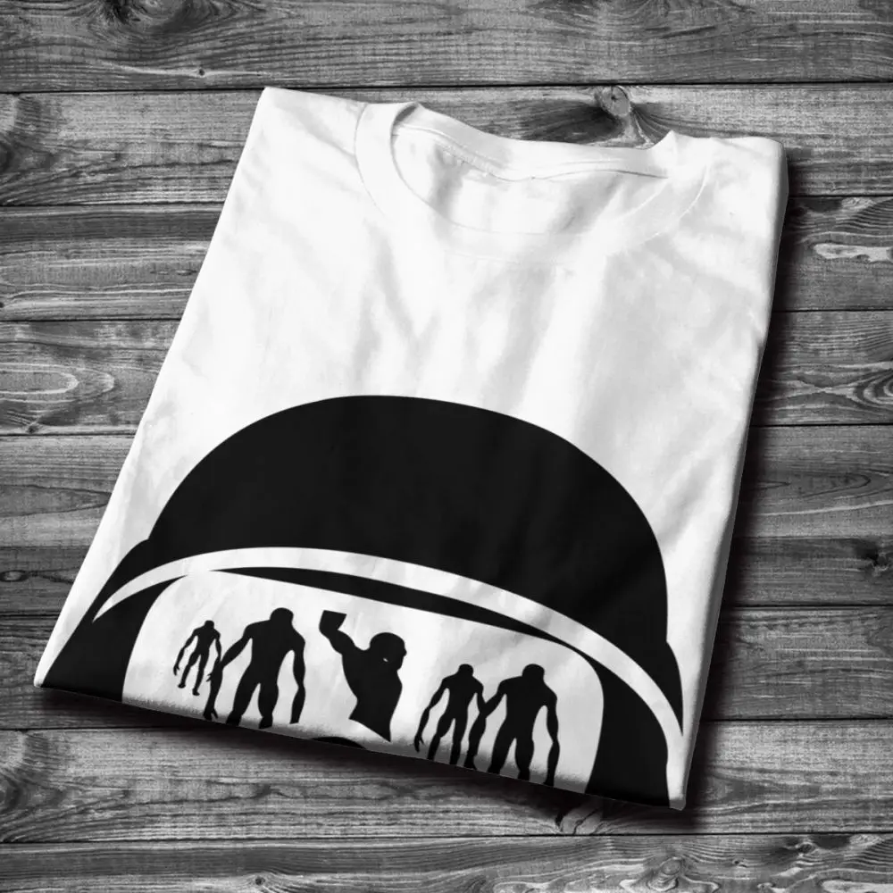 Metro Exodus Gasmask The Dark Ones T Shirt For Man 3D Print Classic O-neck Cotton Big Size Tee | Мужская одежда
