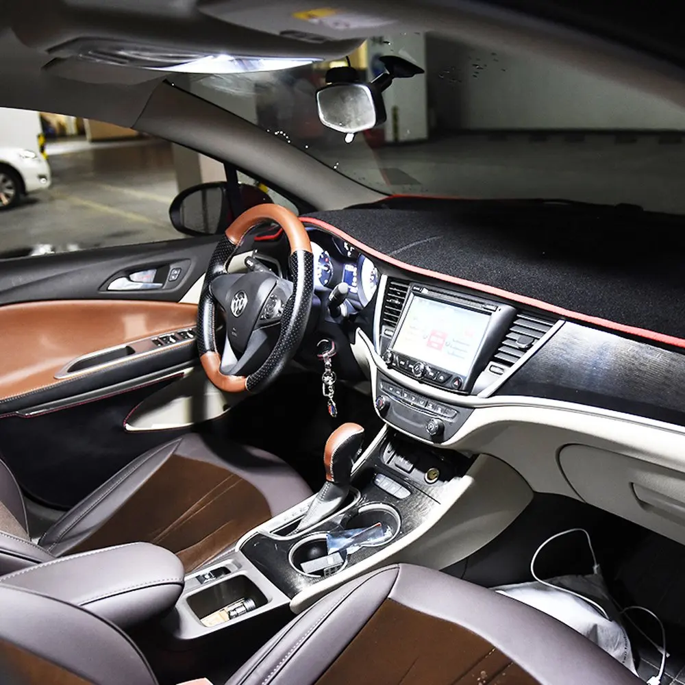 20 шт. Светодиодная лампа для освещения салона автомобиля купольная карта комплект номерного знака лампочки