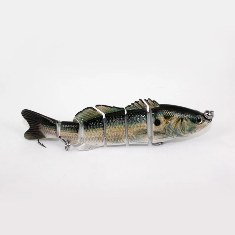 Gorgons Artificial Jointed Lure 12cm 45g Swimbait Saltwater Isca Peche Sinking Wobblers 6 Segments Fishing Tackle Crankbait | Спорт и