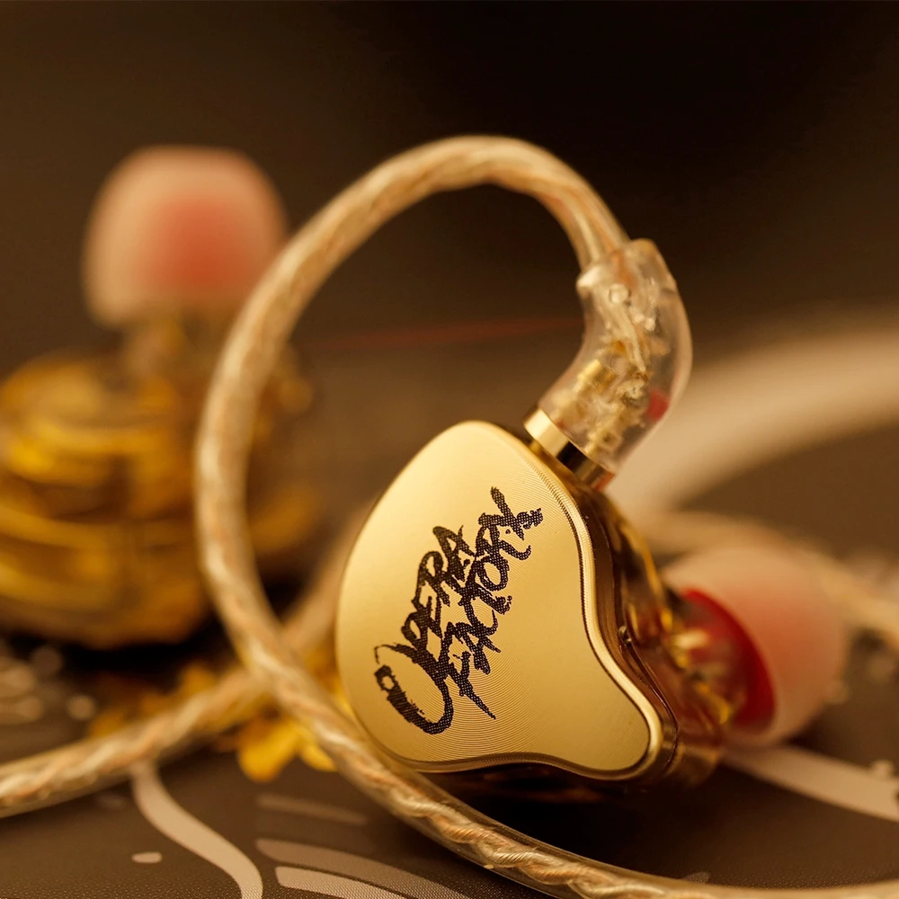 New OperaFactory OM3 In-ear Earphone Dynamic TEP Diaphragm HIFI Bass Earbud With 2Pin Cable | Электроника