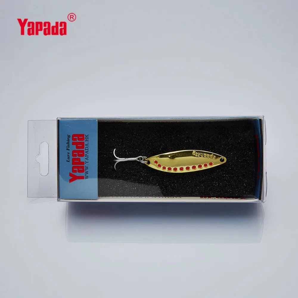 YAPADA Spoon 014 Leech новые 7 5 г/45 мм 15 г/55 тройной крючок металлическая ложка разноцветные