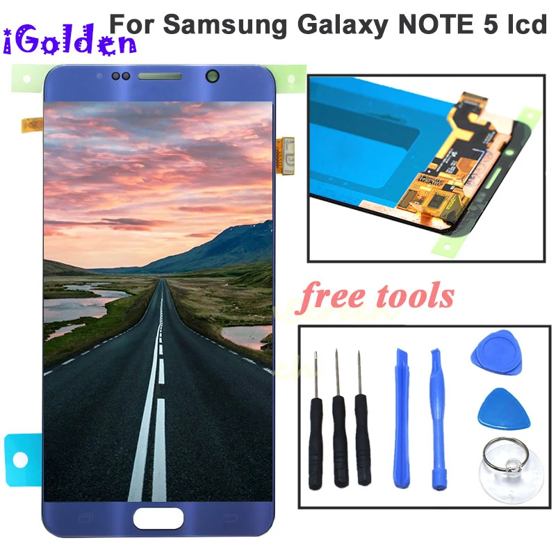 ЖК-дисплей с сенсорным экраном и дигитайзером в сборе для Samsung Galaxy NOTE 5 N920 N920F
