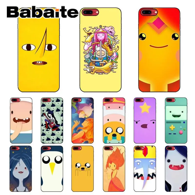 Высококачественный чехол для телефона Babaite Adventure Time Apple iPhone 8 7 6 6S Plus X XS MAX 5 5S SE XR |