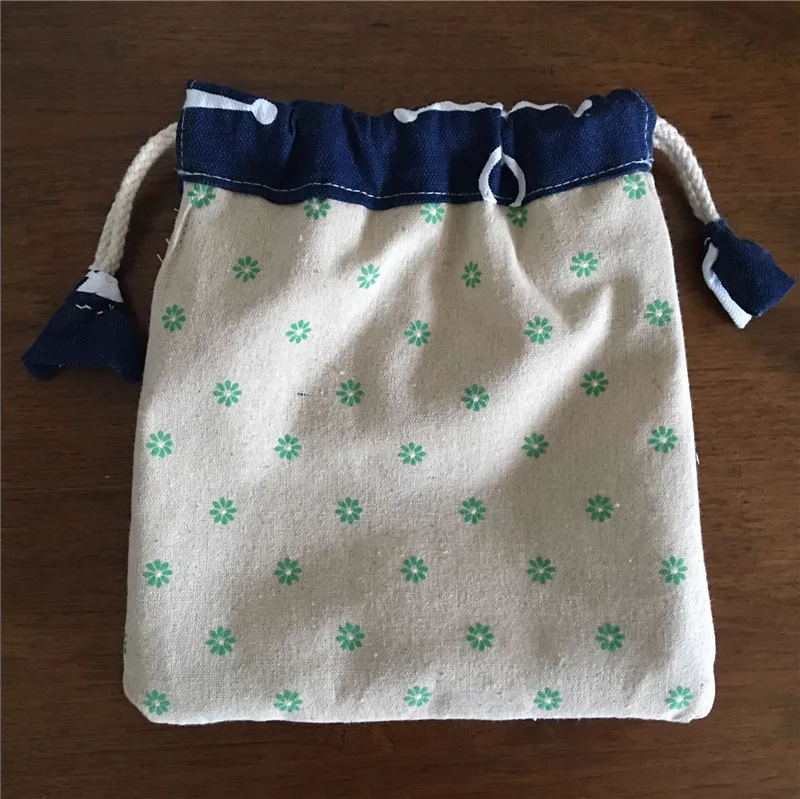 YILE многофункциональная сумка из хлопчатобумажной ткани на шнурке в сумке