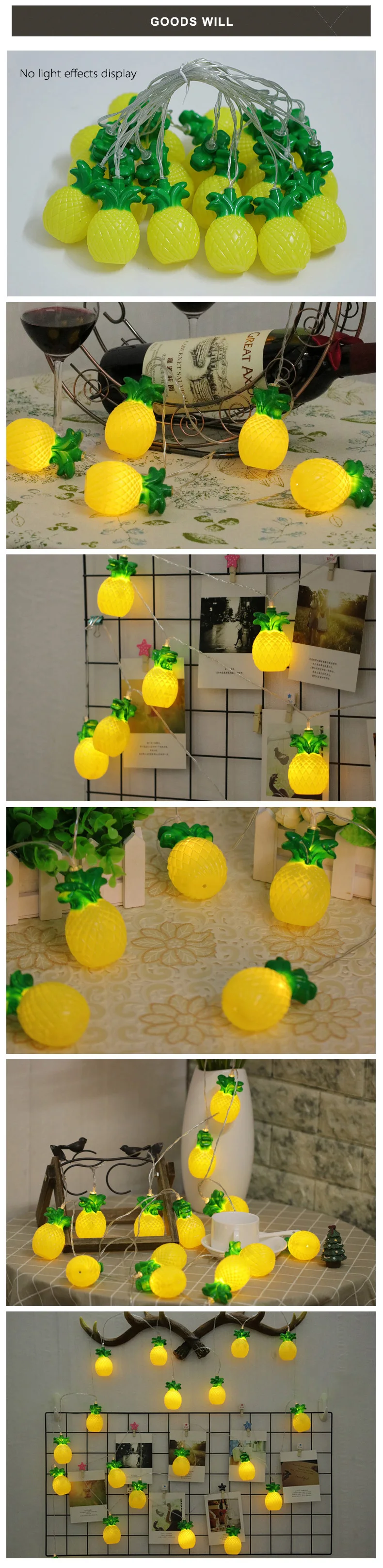 Guirlande Lumineuse, ананас, светодиодная гирлянда, светильник на Рождество, сад, праздник, подвеска, гирлянда, свадебное украшение, светильник, вечерние