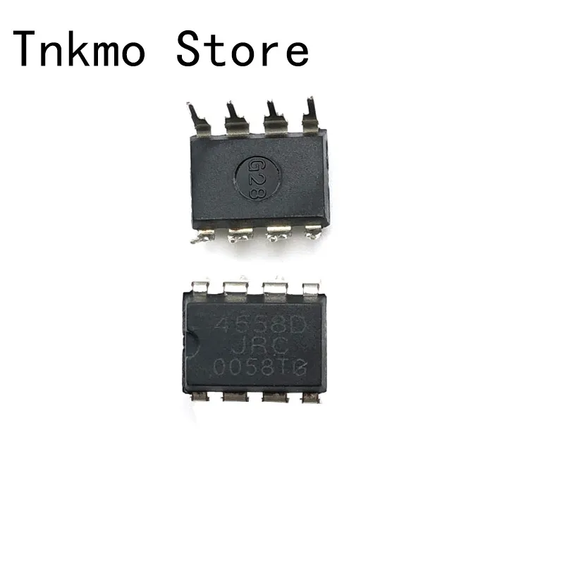 100 шт. NJM4558D DIP-8 NJM4558 JRC4558D JRC4558 Новый и оригинальный IC | Электроника