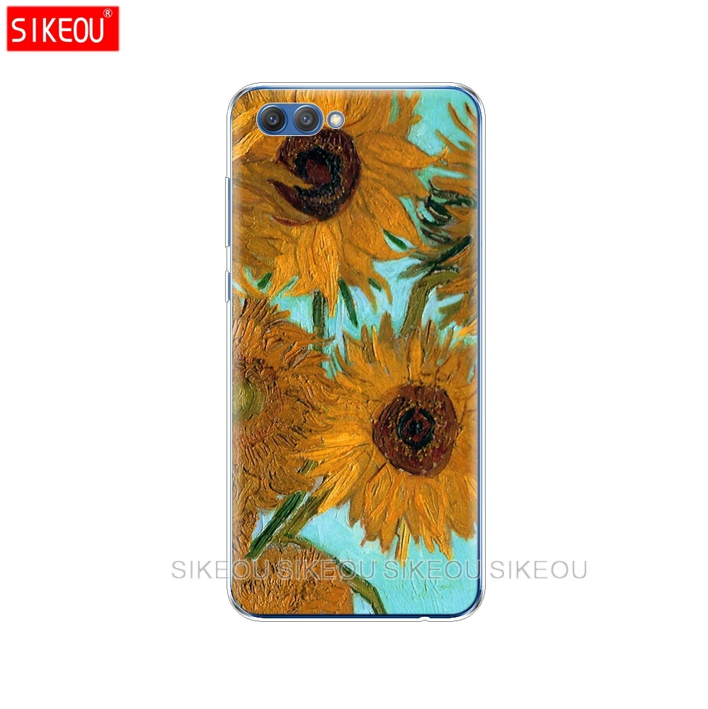 Силиконовый чехол для телефона Huawei Honor 10 V10 3c 4C 5c 5x 4A 6A 6C pro 6X 7X 6 7 8 9 LITE Renaissance Van Gogh
