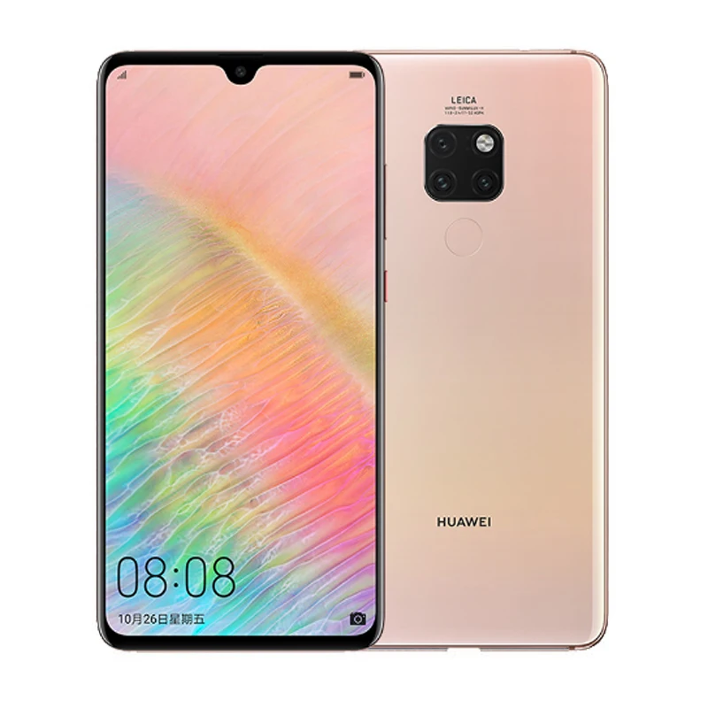 Huawei mate 20 мобильный телефон 6 53 "полный экран 4000 мАч Kirin 980 Восьмиядерный Android 9 NFC