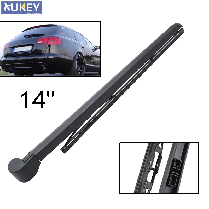 Задняя щетка стеклоочистителя Xukey 14 дюймов для Audi A6 RS6 4F C6 2004 2005 2006 2007 2008 2009 2010 2011
