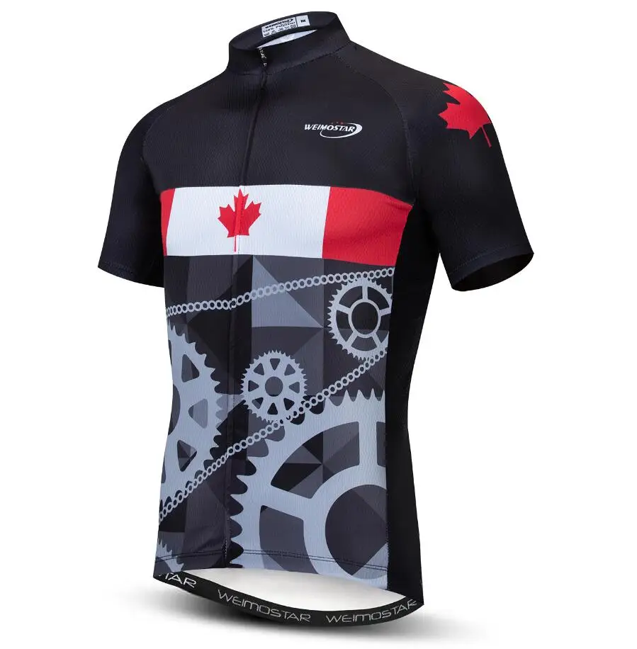 Canada Спортивная кофта weimostar для мотоспорта Pro Team Канада Чили Италия Мексика гоночный спортивный мотобайк Джерси Ropa Ciclismo Топ велосипедная одежда - Цвет: Canada