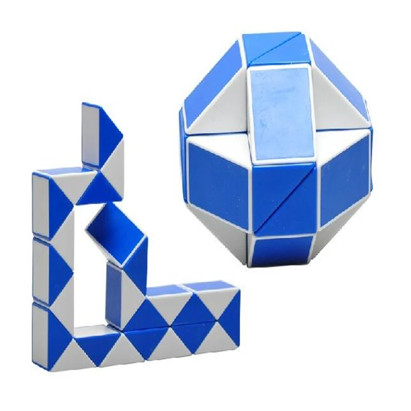 3D головоломка, новинка, игрушки, волшебный кубик, образовательный мозговой тизер, IQ, игра разума для детей, взрослых, в форме змеи, развивающие игрушки, змея