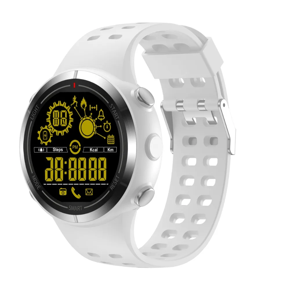 Часы мужские 2018 Модные Bluetooth умные часы для Android IOS водонепроницаемые шагомер