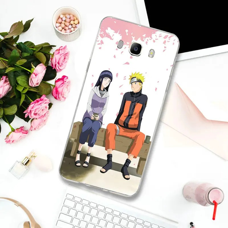 Picture 8 Аниме Наруто Узумаки и Хината Hyuga Мягкий Силиконовый ТПУ для samsung S2 S3 S4 S5 Mini S6 S7 Edge S8 S9 S10 Plus Lite Note 5 8 9 - Цвет: Picture 8