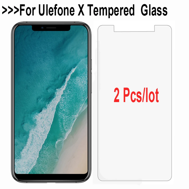 2 шт./лот 2.5D закаленное Стекло для Ulefone X Экран Защитная пленка 9 H защитный |