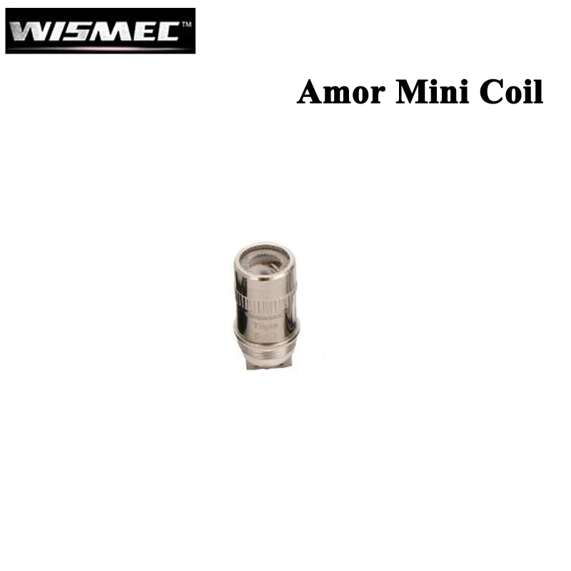 5 шт./лот Wismec Amor Mini атомайзер сменная катушка Ом тройная головка WS01 100%