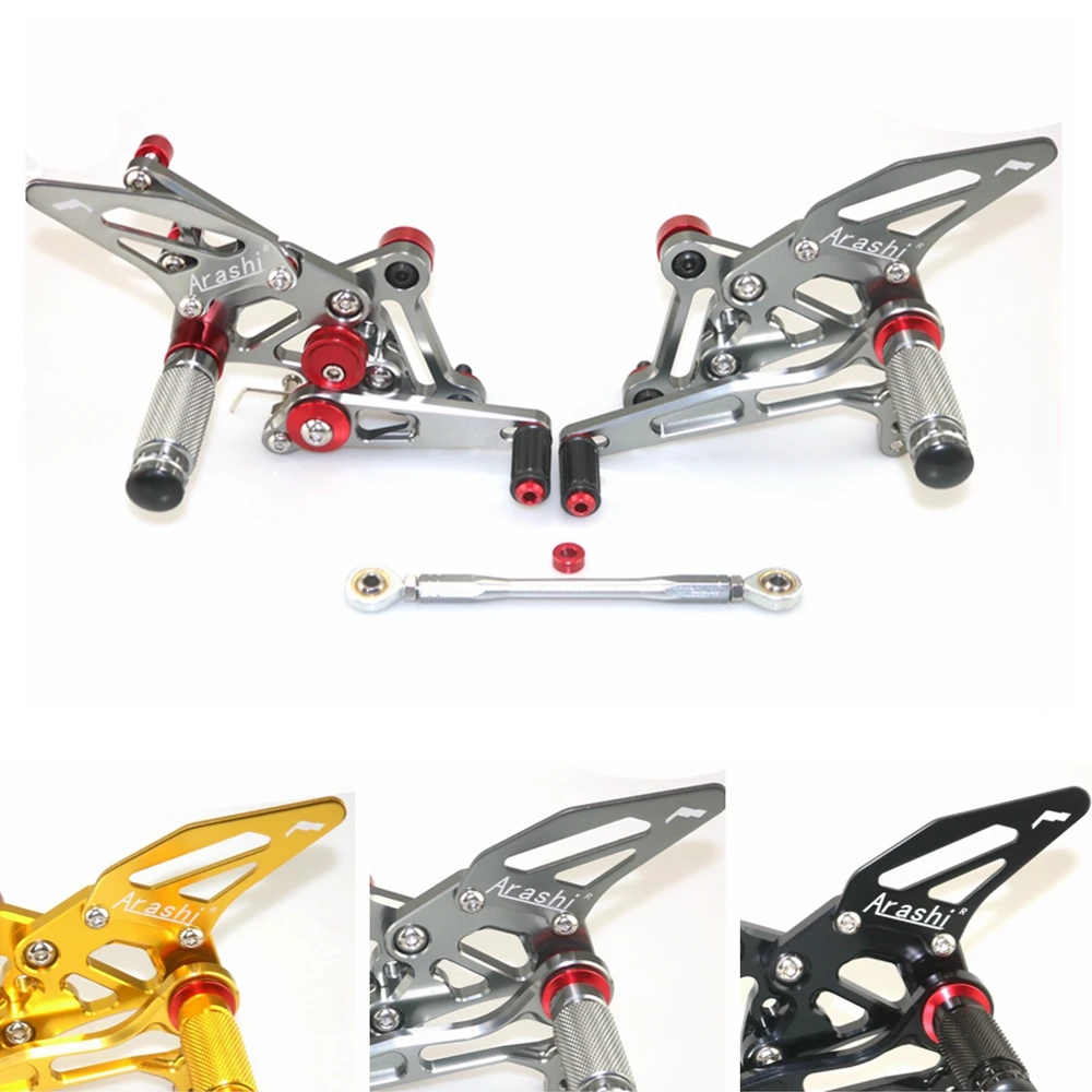 Регулируемая Задняя подставка для ног KTM 1290 SUPER DUKE R 2014 2015 2016 2017|adjustable rear set|foot restrear