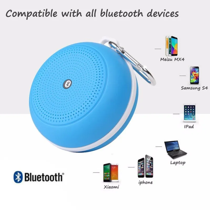 Новинка 2017 Модная Портативная Беспроводная Bluetooth Колонка для уличного спорта