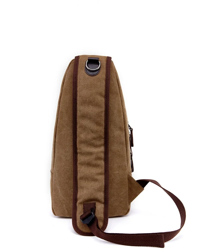 Мужская нагрудная сумка Холщовый Рюкзак мужские дорожные сумки винтажный рюкзак
