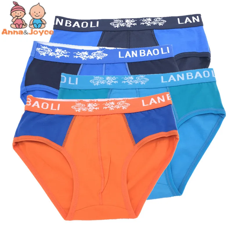 3 шт./Лот детское нижнее белье для мальчиков Мультяшные шорты трусы Детские