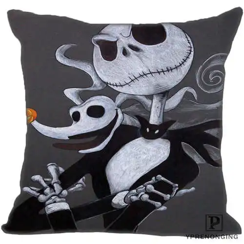 Pillowcase Лучший обычай. кошмар. До. Рождество(1)@ Наволочка на подушку, спальня Home Square Наволочка на молнии(одна сторона)#190404-01-214 - Цвет: Pillowcase