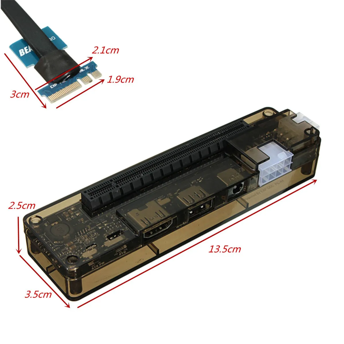 Hot-V8.0 EXP GDC Beast ноутбук внешняя независимая видеокарта док-станция NGFF ноутбук PCI-E расширительное устройство