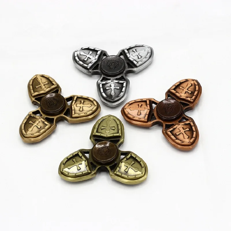 Металлические игрушки колесо три руки Figit Spinner Fidget Finger Spiner игрушка для рук
