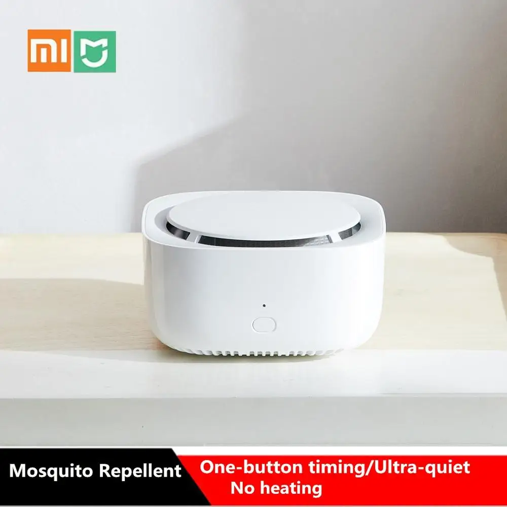 Xiaomi Mijia средство от комаров, не нагревающийся вентилятор, Отпугиватель насекомых для использования в помещении, сменный репеллент