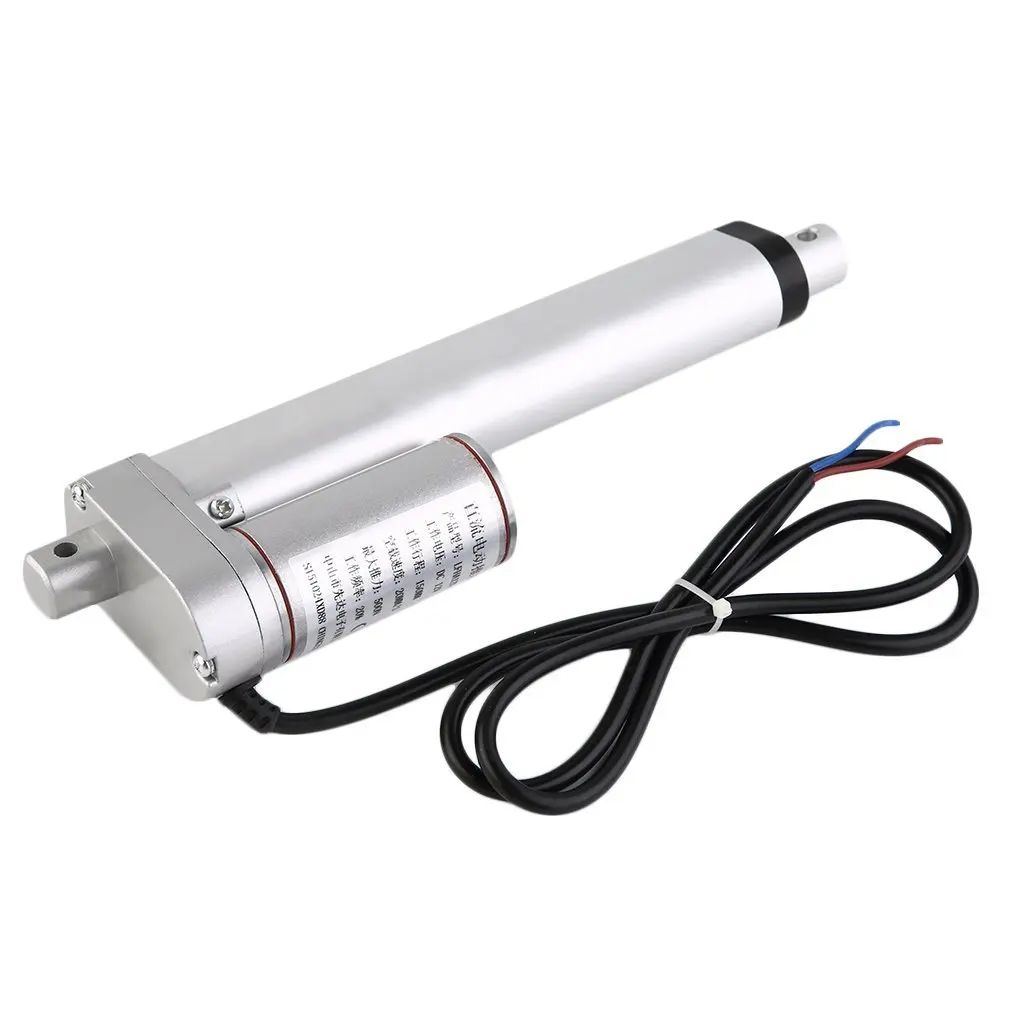 Multi function Professional мм 300/200/150/100 Прочный 500N электрический линейный привод DC 12 В в