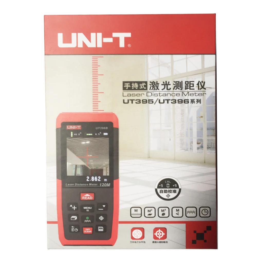 Ut396b Цвет лазерный дальномер профессиональный метров 120 м электронный уровень