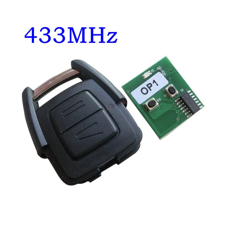 Пульт дистанционного управления RMLKS 2 кнопки 433 МГц подходит для Opel Vauxhall Holden Astra G