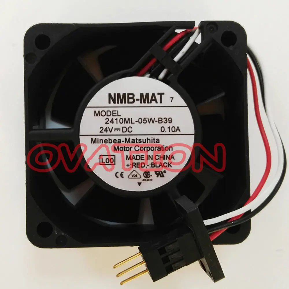 Для NANILUO 6 см 6025 2410ML-05W-B39 24 В 0.10A 60*60*25 мм FANUC цифровой станок Вентилятор охлаждения |