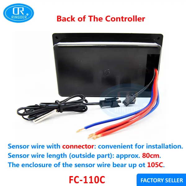 Мини контроллер температуры для сауны и спа с ЖК дисплеем|digital temperature controller|temperature