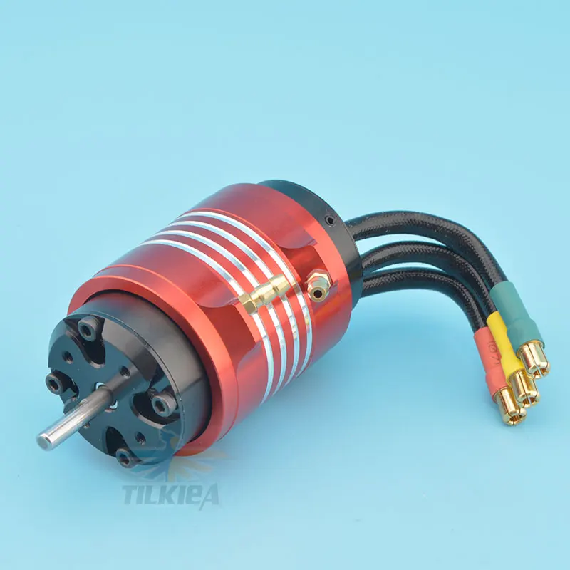 Высокая скорость хорошее качество SSS 4074 бесщеточный двигатель 1400KV 2200KV 2400KV бесщеточный двигатель 4 полюса для RC морских лодок
