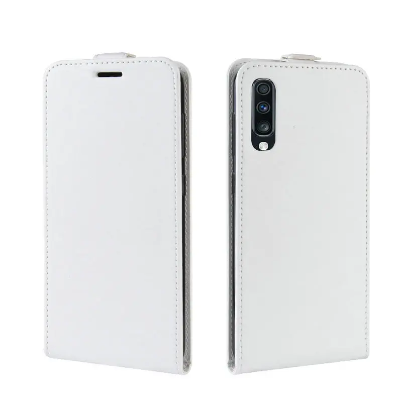 Брендированный флип-чехол из кожи для samsung Galaxy A70 A40 A30 A50 для samsung Galaxy A20e A20 A10 Ретро Бумажник чехол для телефона чехол