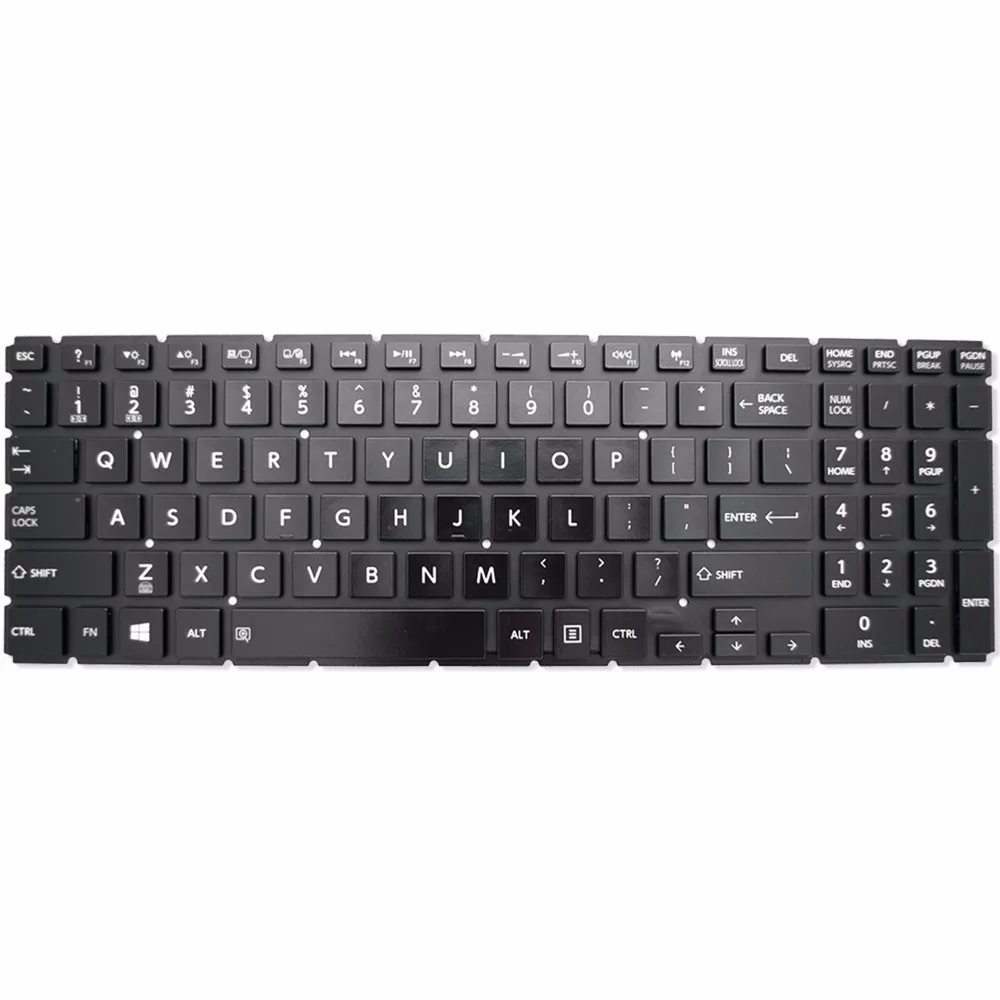GZEELE новая для Toshiba Satellite S55T-B5335 S55T-B5382SM клавиатура с подсветкой и S55T-B5383SM |