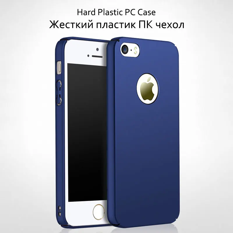 CHOEOIWE матовый чехол для iPhone 5S 5 SE Жесткие ПК чехлы 5s se мобильный телефон сумка i5 S