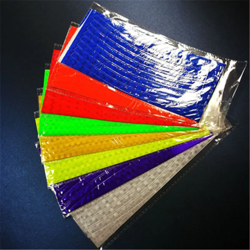 Wholesale Fluorescent MTB Bicycle Sticker Mountain Bike Rim Reflective stickers Night Saftey Tape Accessories | Спорт и развлечения