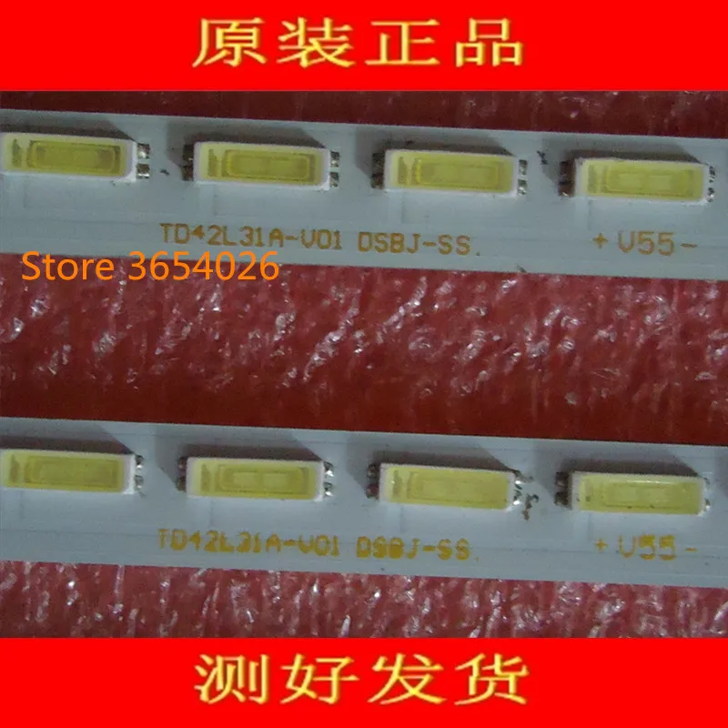 2 шт./лот для Leroy 42 &quotLED42C710J Article lamp TD42L31A VO1 42RT7020S56A0 1 шт. = 56LED 540 мм|Эффект освещения