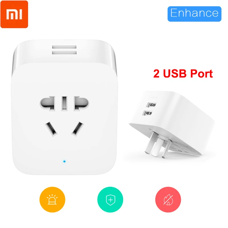 Умная розетка Xiaomi Socket Pro Smart Home с Wi Fi|Электрические вилки| |