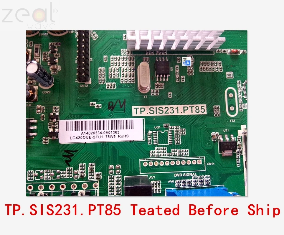 Для тп. SIS231.PT85 материнская плата LC420DUE SFU1 75W5 для Экран V420HJ2 P01 LC315TU3A LC320EXN SEE1 T390HVN03.0