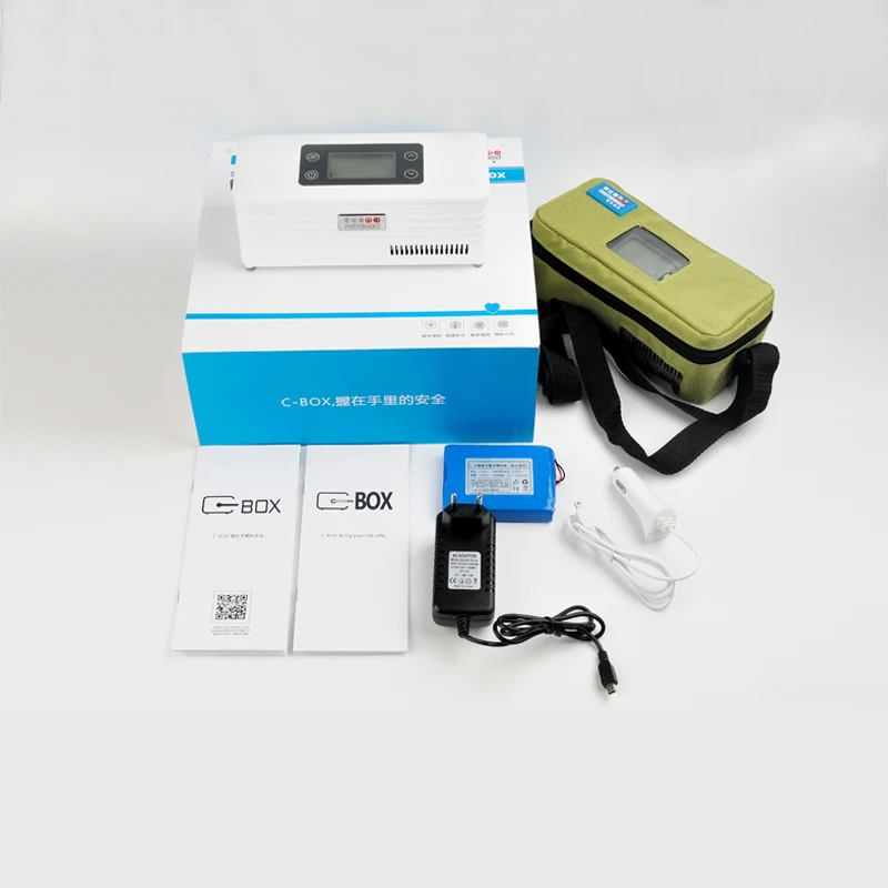 Portable Small fridge cooler insulin Box Car Fridge Mini Medical Refrigerator Insulin Refrigerator Car Fridge with LCD Display new mini fridge insulin cooler bag portable refrigerator free shipping plastic cooler box diabetes pen cold cooler mini fridge