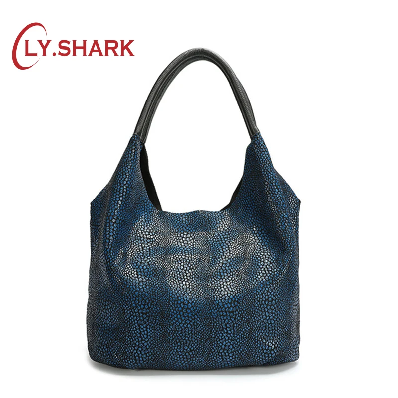LY.SHARK Женская модная Большая вместительная сумка женская через плечо из