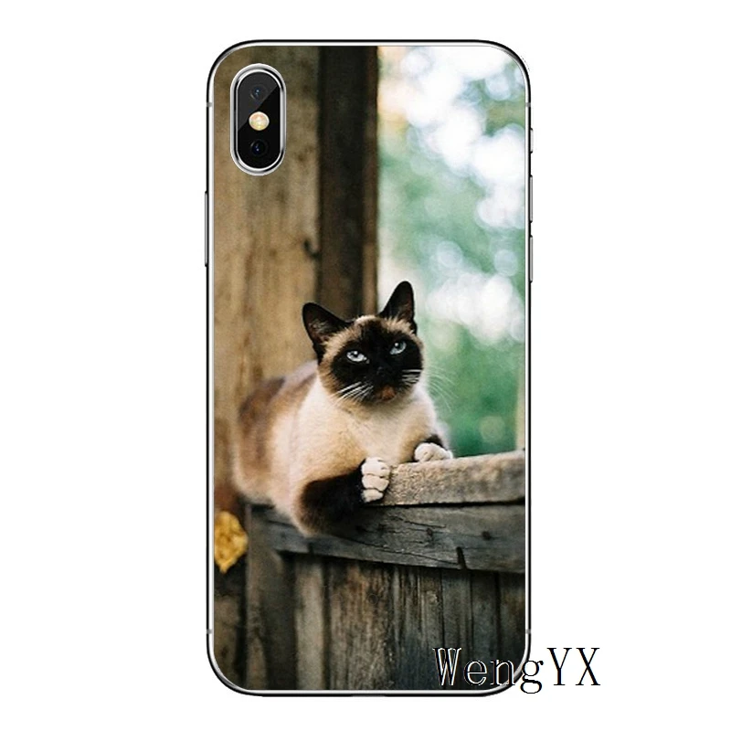 Pet сиамская кошка класса люкс для huawei Honor 10 9 8 Lite 8C 8X 7C 7X 7A 6C pro 6 X Play 6X 6A 5A LYO-L21 V8 V10 чехол Мягкие Чехлы - Цвет: siamese-cat-A-11