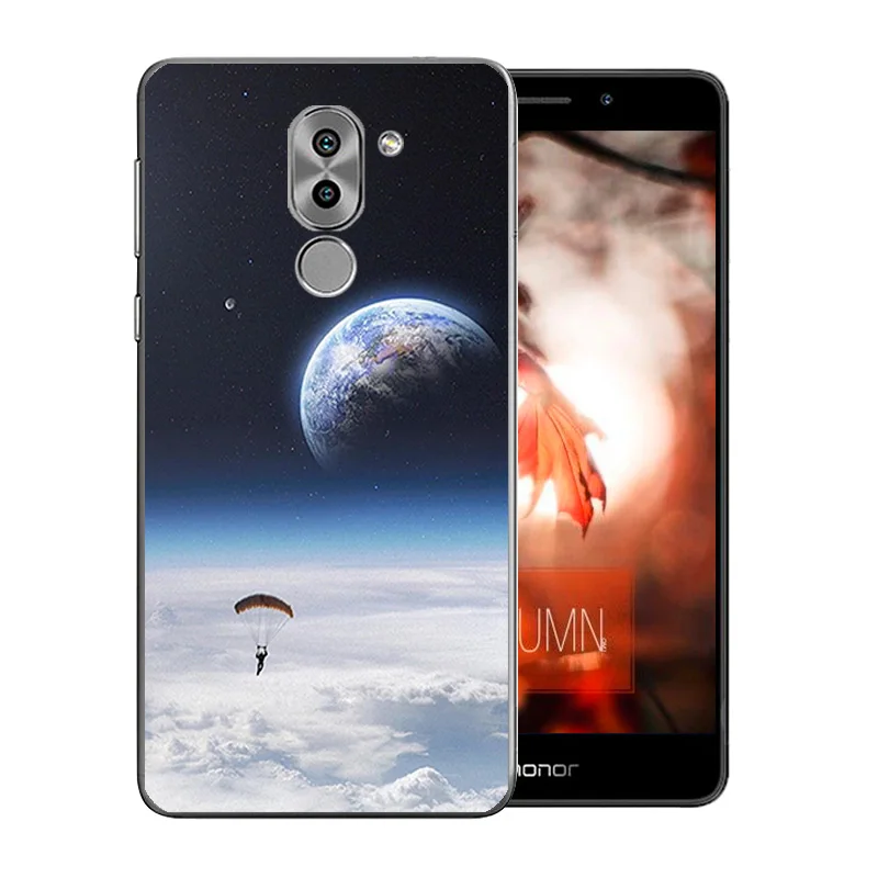 Чехол для телефона Huawei Honor 6X силиконовая задняя крышка Космический мир узор GR5 2017