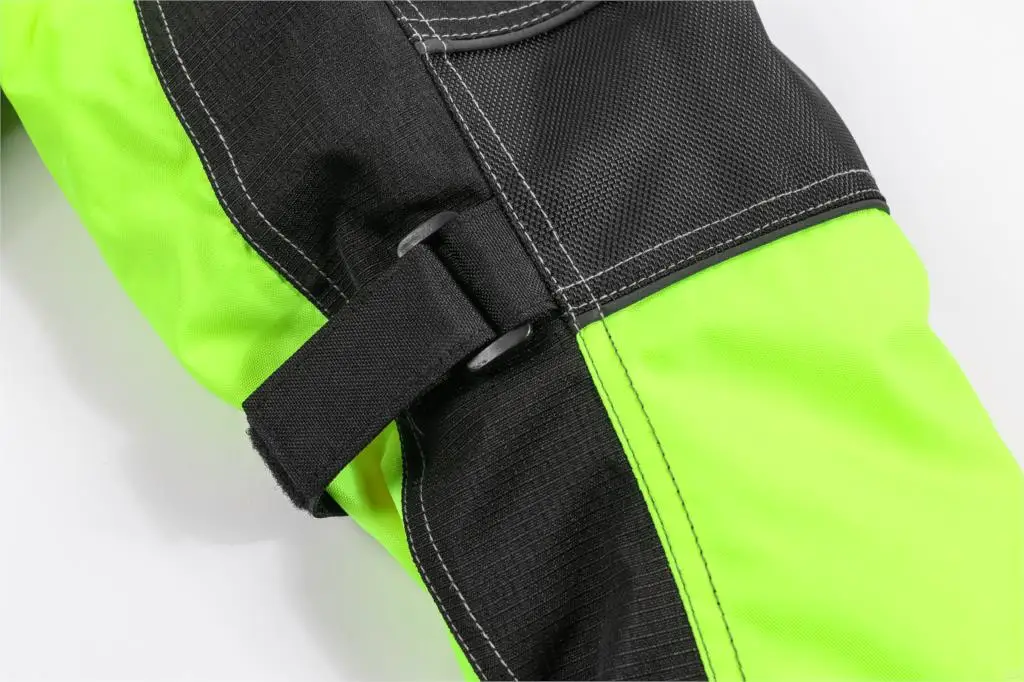 LYSCHY Men Motorcycle Jackets Motocross Racing Jacket Oxford Motorbike Riding Waterfroof Breathable Summer Reflective Clothes