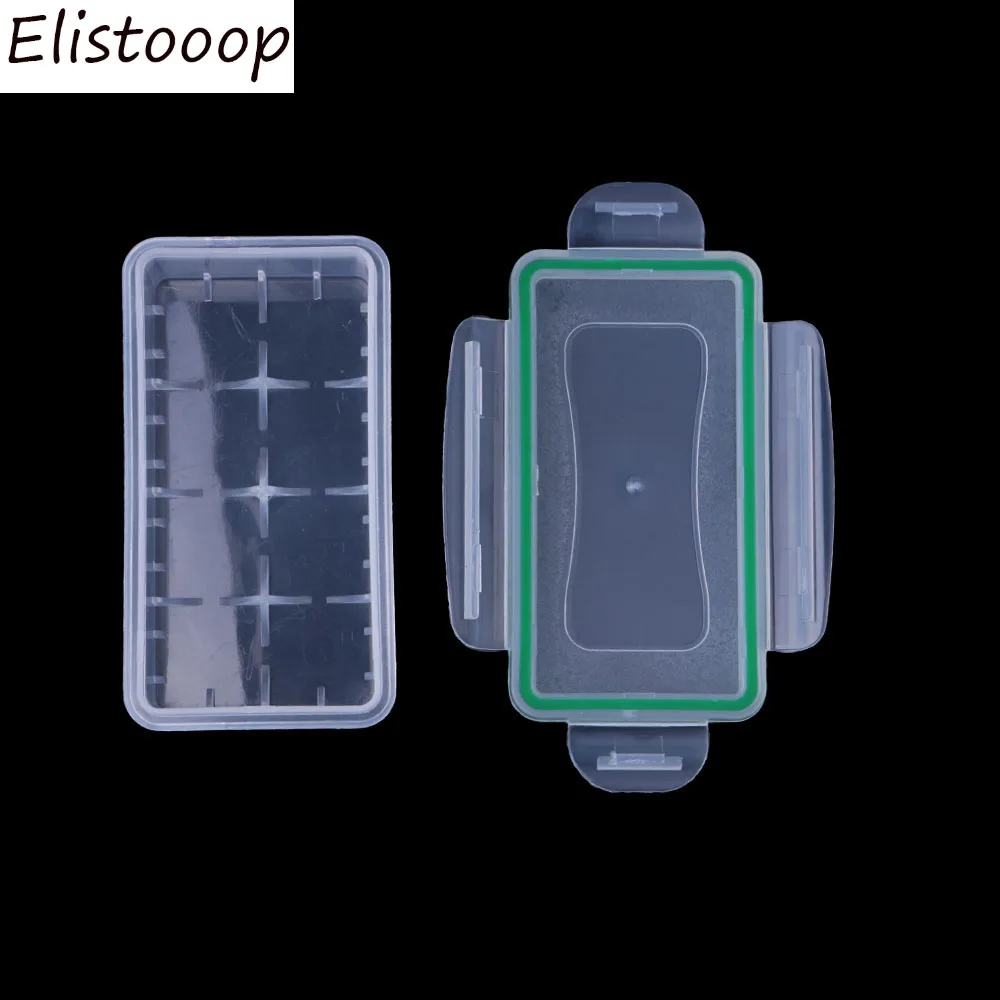 Elistooop 5 шт. коробка для батарей портативный маленький чехол жесткий пластиковый