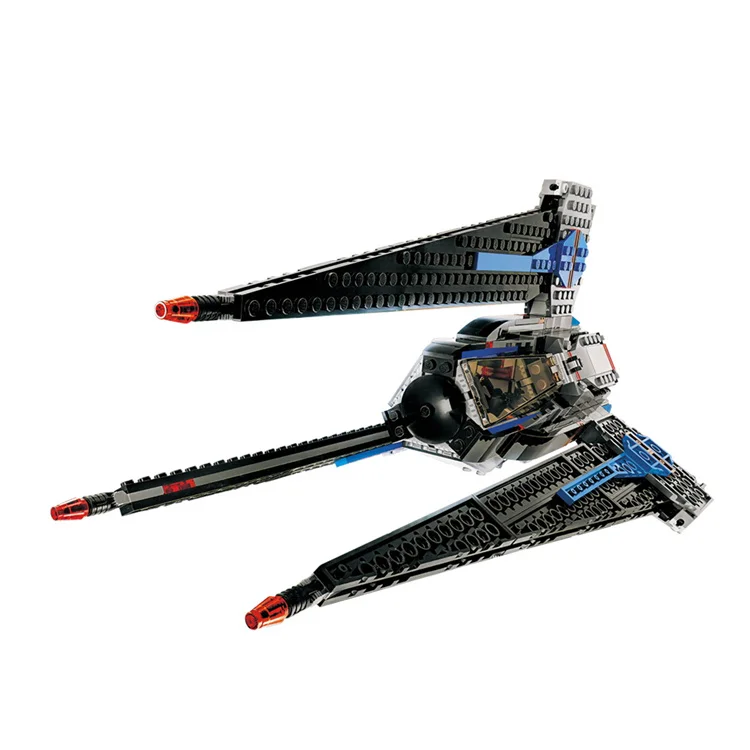 Совместимость с Lepining Star Wars The Tracker I Fighter 597 шт набор кирпичей Starwars последний джедай